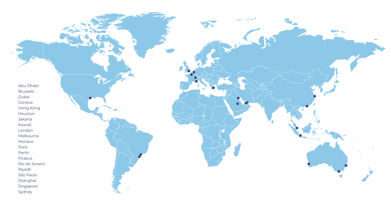 HFW Worldwide Offices